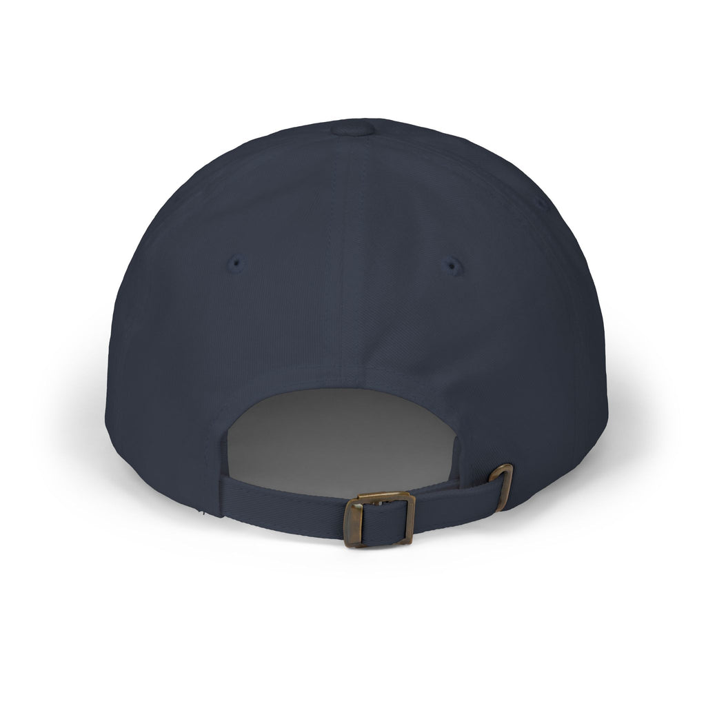 Seafarer Embroidered Dad Cap — Nautical Anchor & Ship Wheel Hat