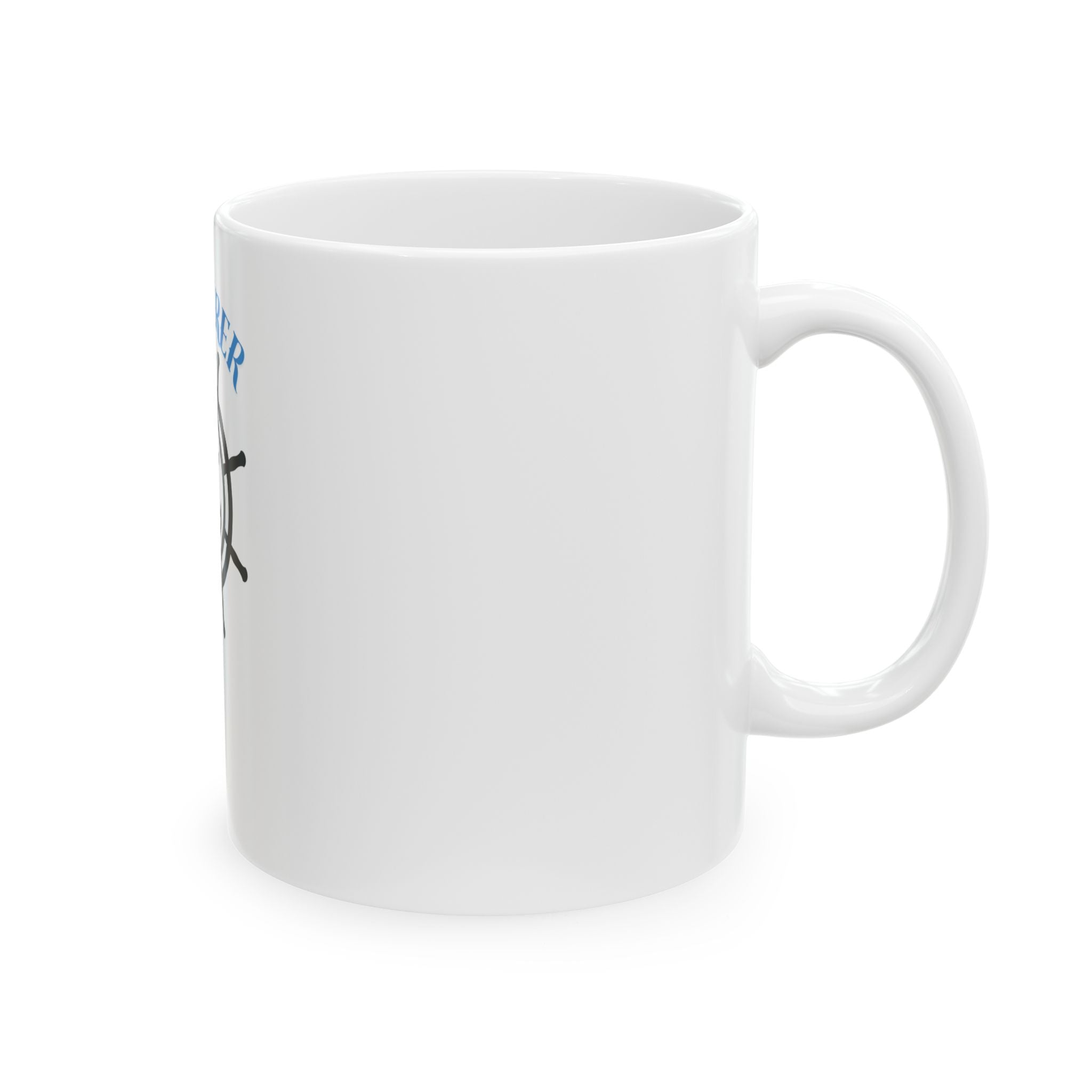 Seafarer Club Ceramic Mug — Anchor & Ship Wheel Nautical Coffee Cup (11oz, 15oz)