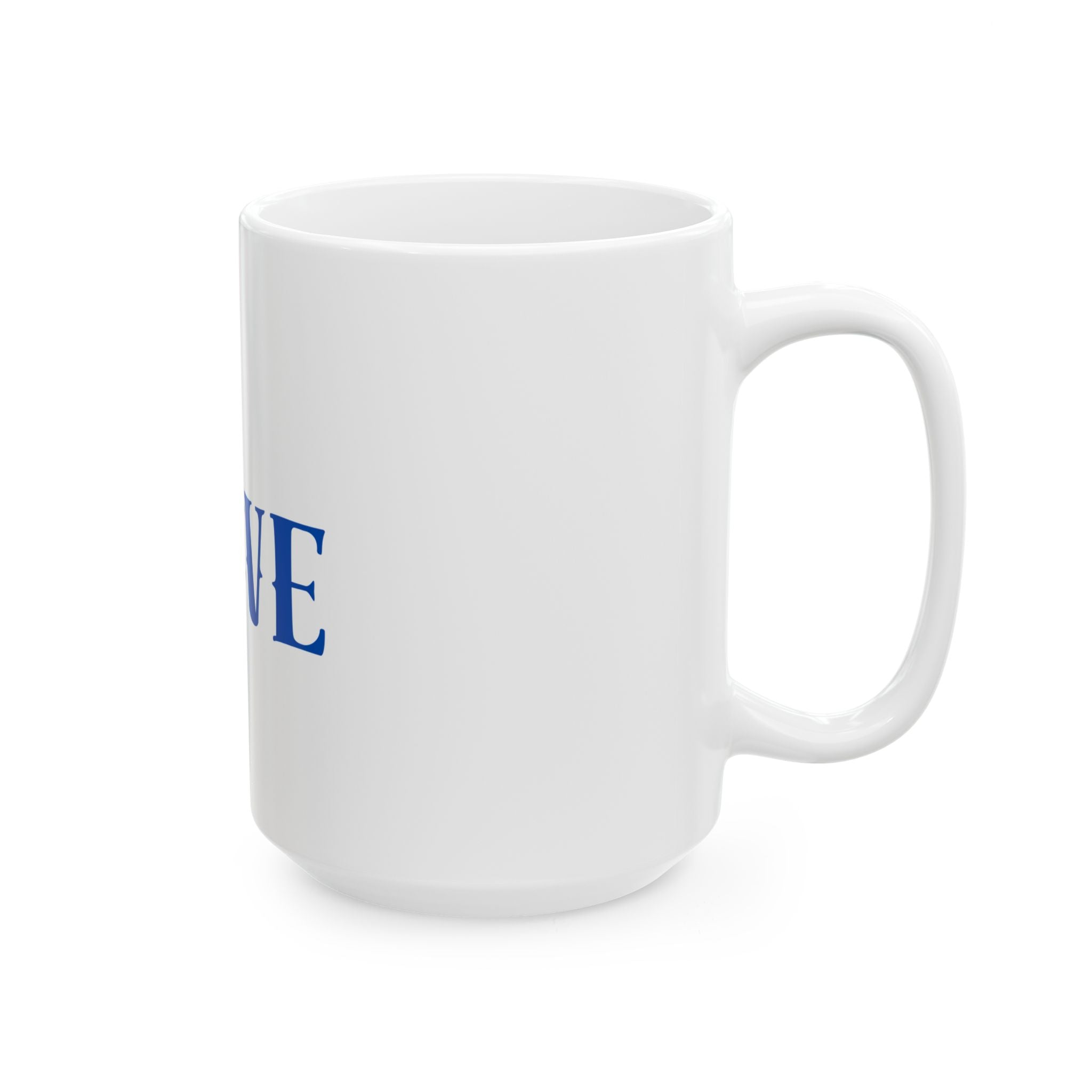 Nautical 'My Love' Ceramic Mug – Anchor & Ship Wheel Coffee Cup (11oz, 15oz)