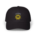 Seafarer Embroidered Dad Cap — Nautical Anchor & Ship Wheel Hat